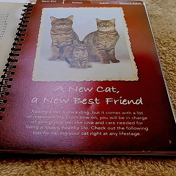 KITTEN BOOKS, MANUAL+SCIENCE DIET KITTEN/ADULT CAT GUIDE BUNDLE,+ BONUS JOURNAL! - Picture 3 of 14
